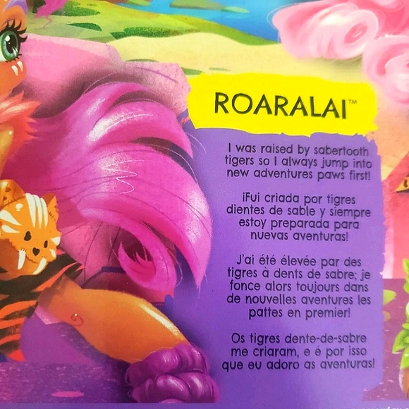 :* 4 NIB CAVE CLUB Dolls TELLA ROARALAI FERNESSA & SLATE 8" Fashion dolls BUNDLE - Picture 12 of 16